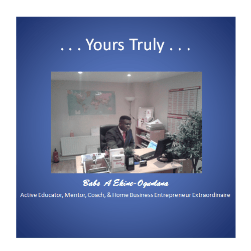 The VISION & The MISSION!!! - To Help YOU To YOUR NEXT LEVELS - BabsAdejuwon.Biz
